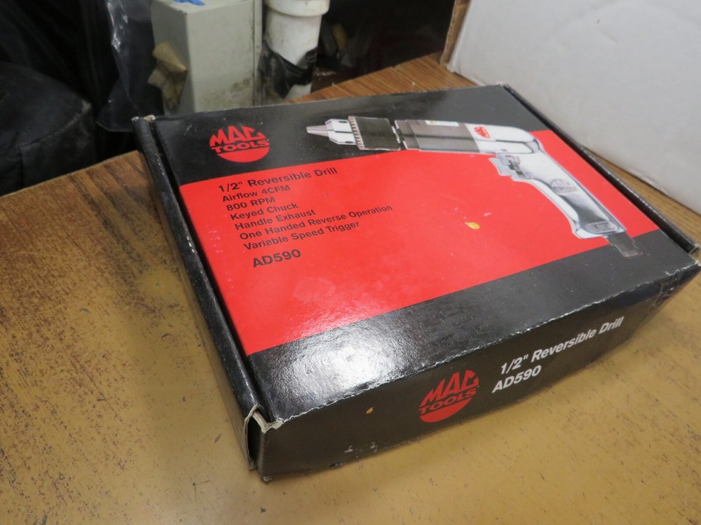 MAC TOOLS AD590 1/2" AIR Reversible Drill