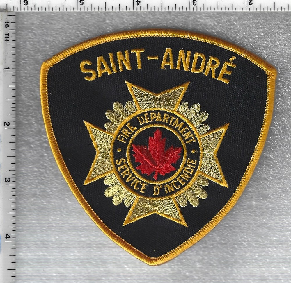 Saint-Andre Fire Department (Prince Edward Island, Canada) Shoulder Patch