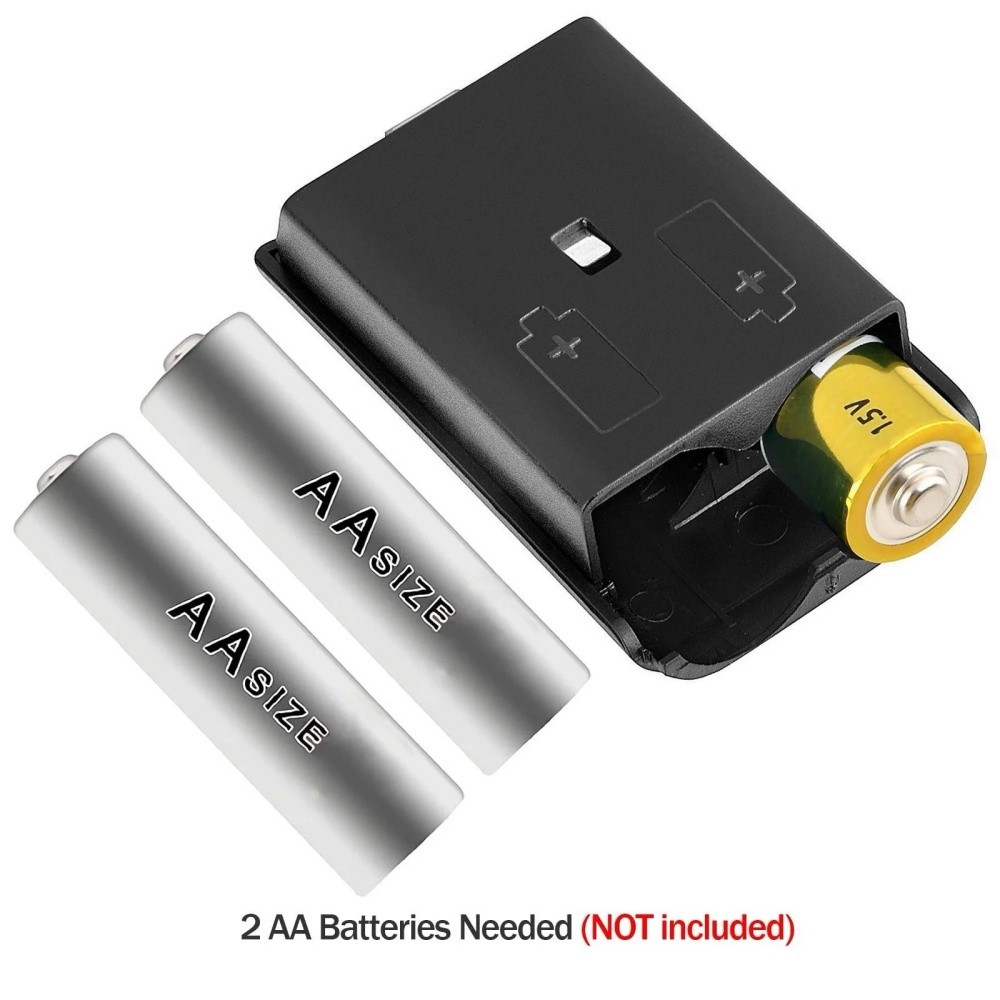 2pcs AA Battery Back Cover Case Shell Pack For Xbox 360 Wireless Controller US