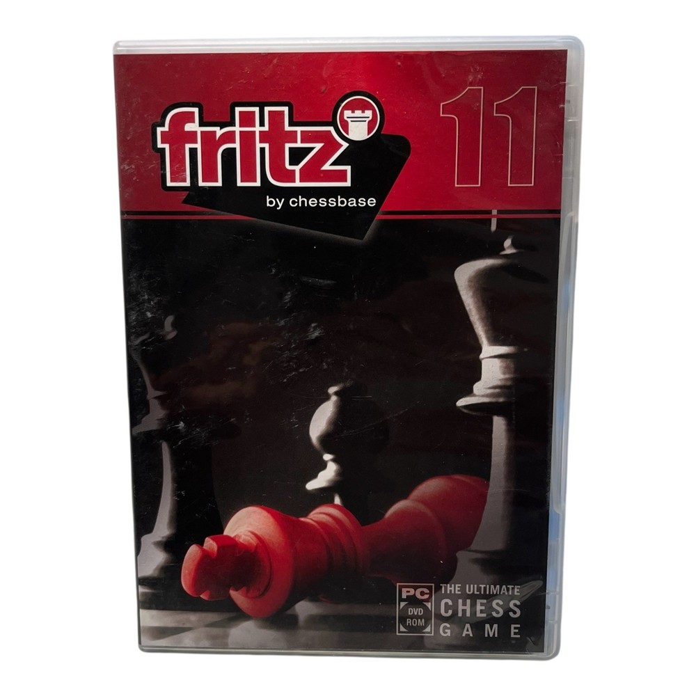 chess Fritz 11 chessbase Computer world Champion DVD software program READ D15