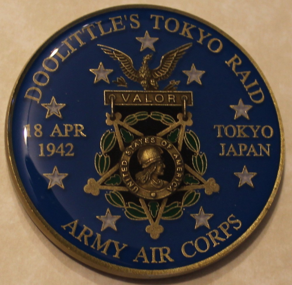 Doolittle Raid Army Air Force Navy Challenge Coin C _St