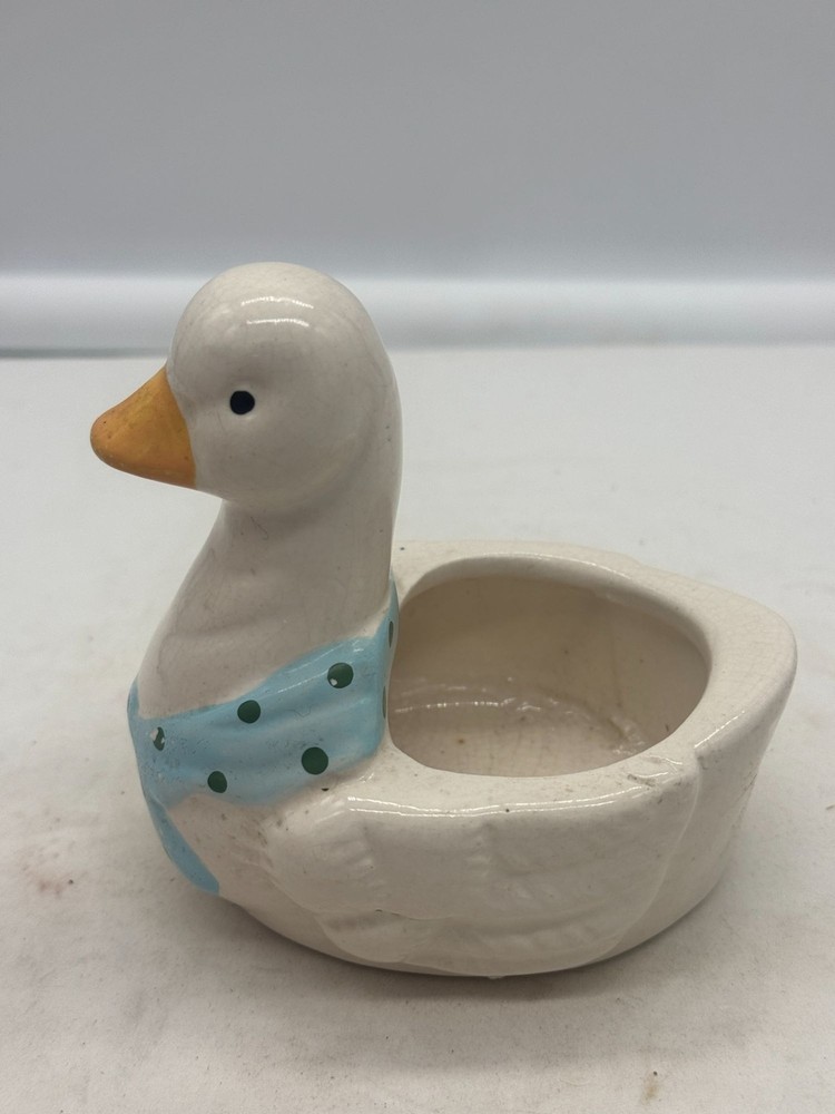 Vintage 1992 Loomco Small Duck Planter