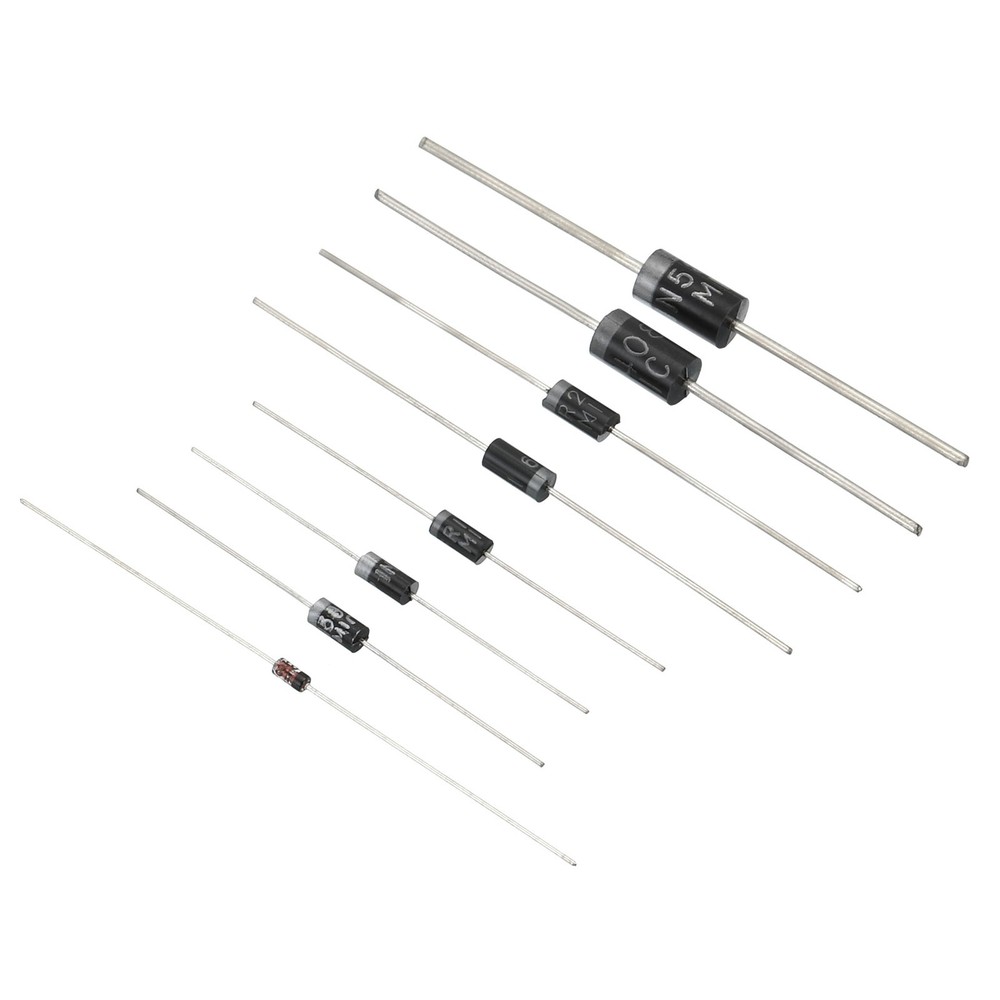 100 x Diode Assorted Kit 8 Values Element in a Pack for Electrical