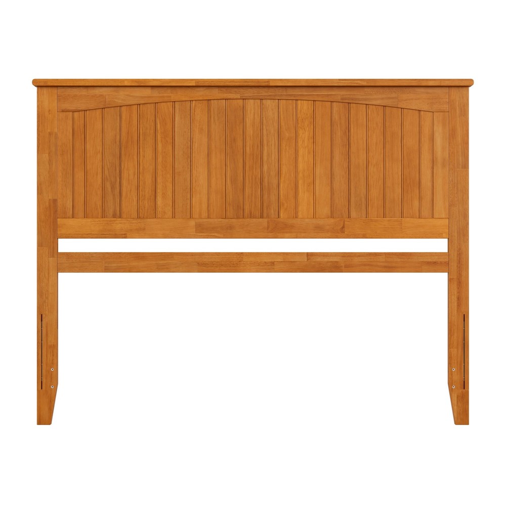 Nantucket Queen Wood Panel Headboard in Light Toffee