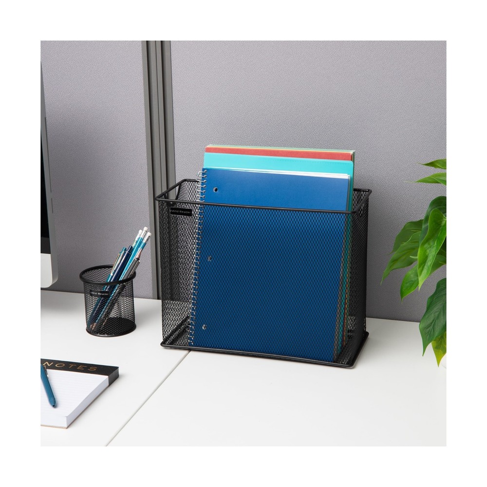 Mind Reader Vertical File Storage, Desktop Organizer, Hanging Files, Office, ...