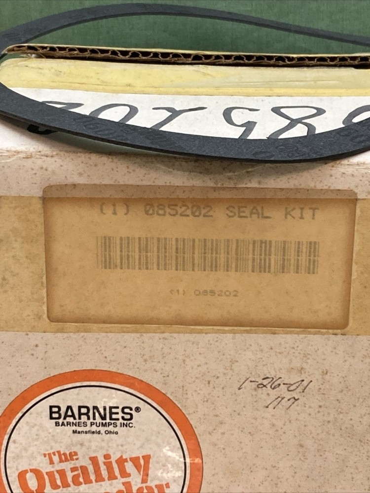 NEW GENUINE BARNES 085202 KIT,SEAL