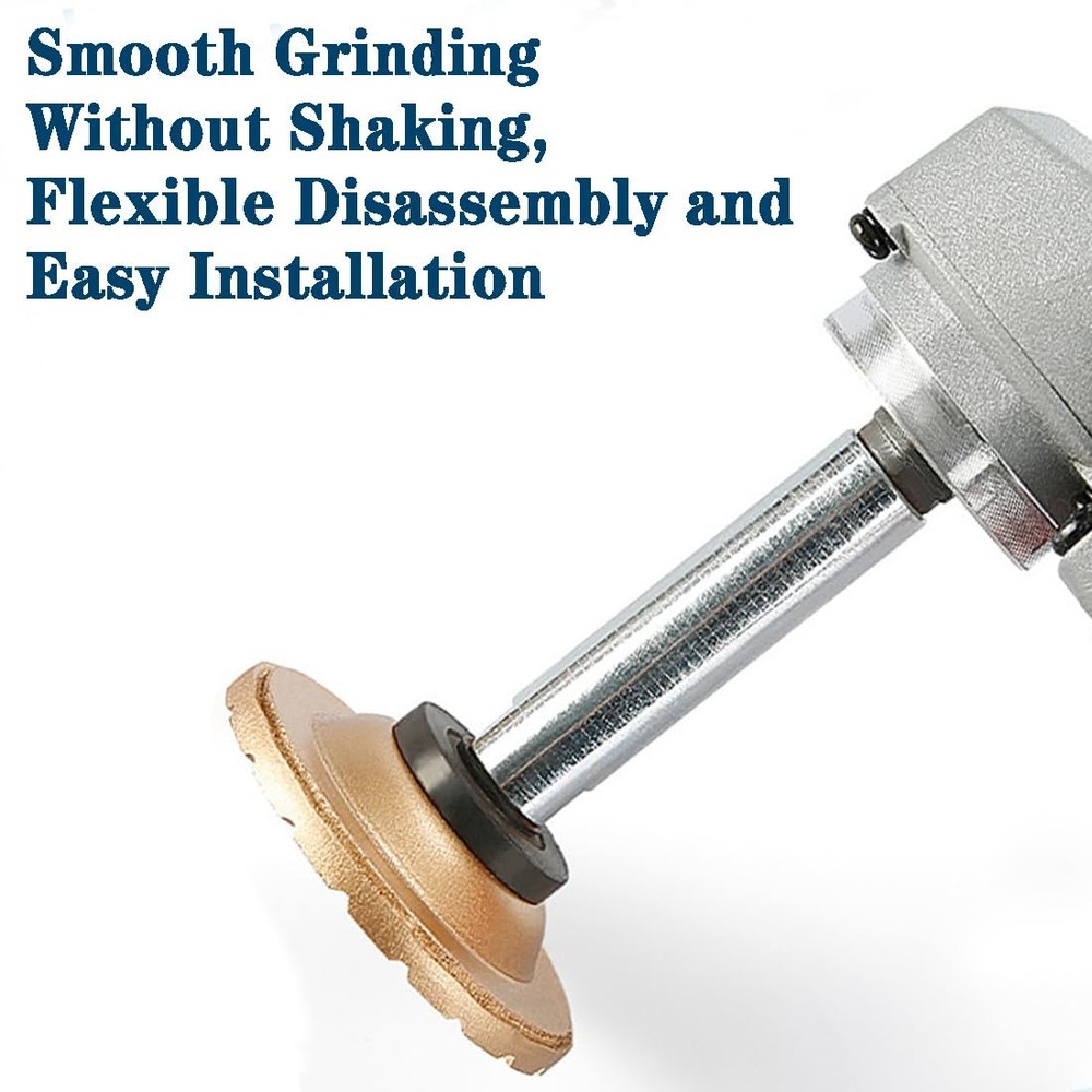 Angle Grinder Extension Rod,M10 Thread Polishing Machine Adapter Lever 4 Sets...