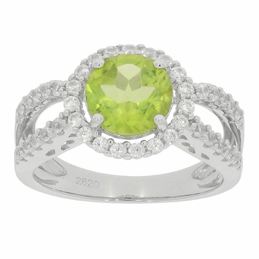 Sterling Silver Semi Mount Ring Setting RD 8x8mm