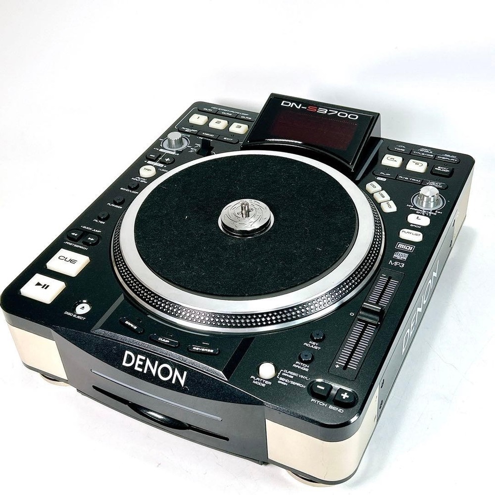 DENON DN-S3700 CDJ DJ Controller Turntable Tested Used