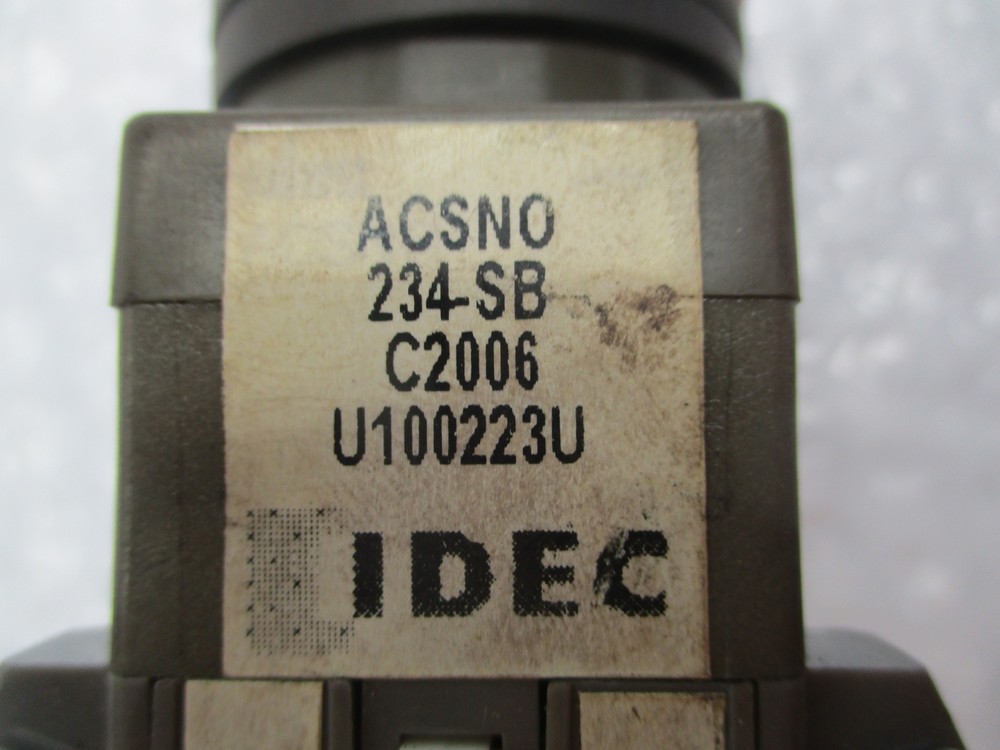 IDEC ACSNO-234-SB SELECTOR SWITCH NSNP