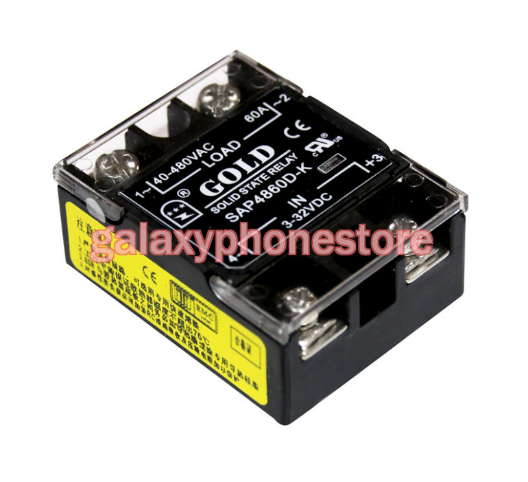 1PC Fit For GOLD Single phase AC covered Solid-state relay SAP4805D-K