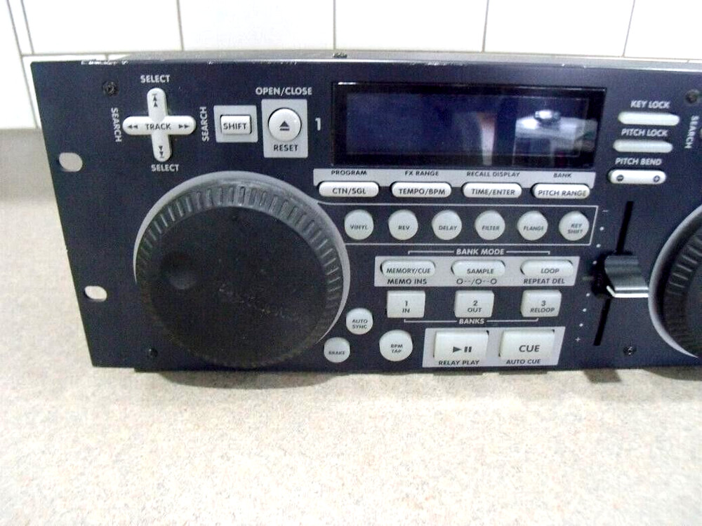 Stanton C.504 DJ Dual CD Controller Panel Unit Untested