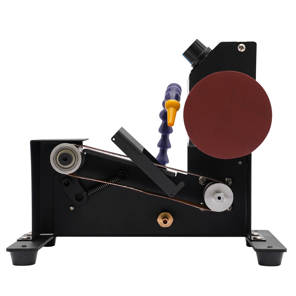 Desktop Mini Belt Sander Grinder Blade Sharpener Tool Table DIY Polishing Sander