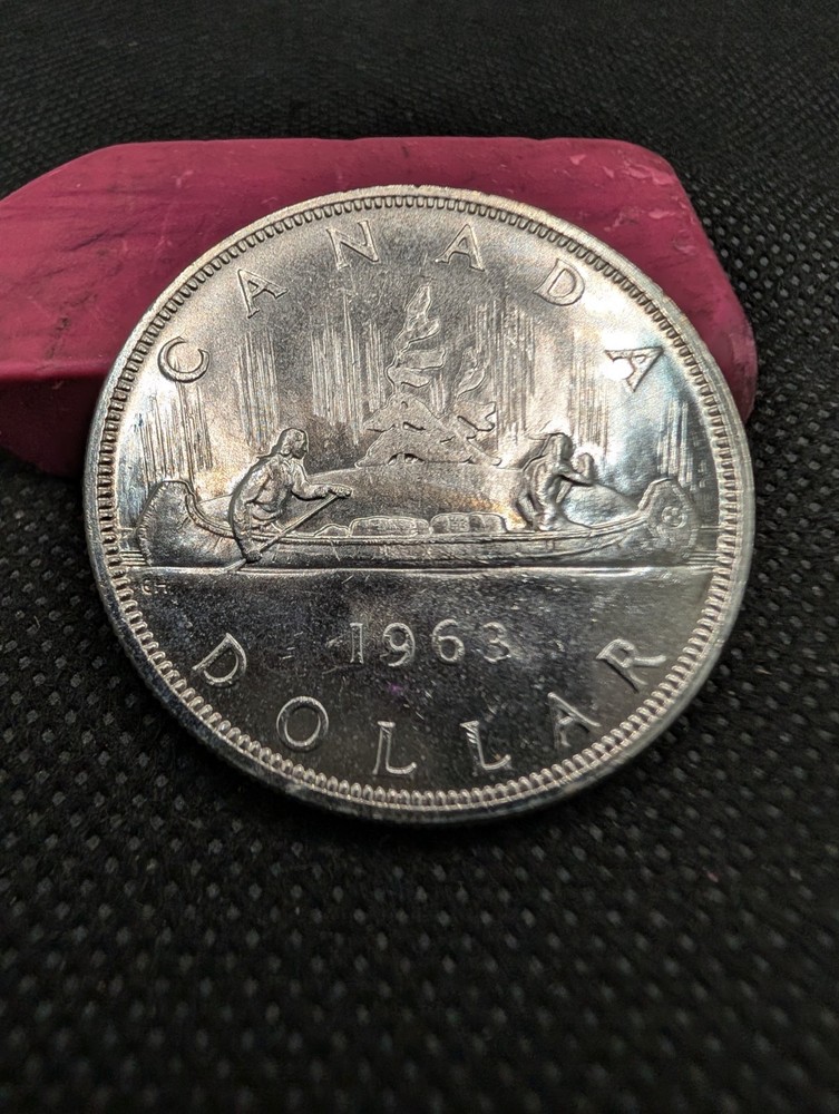 1963 Canada Silver Dollar %80