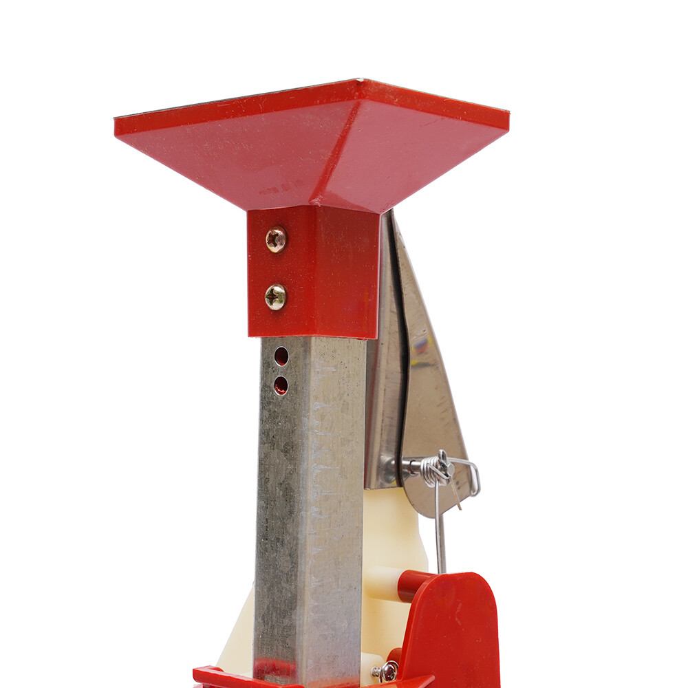 Manual Applicator Machine Corn Peanut Fertilizer Handheld Fertilizer Tool Red