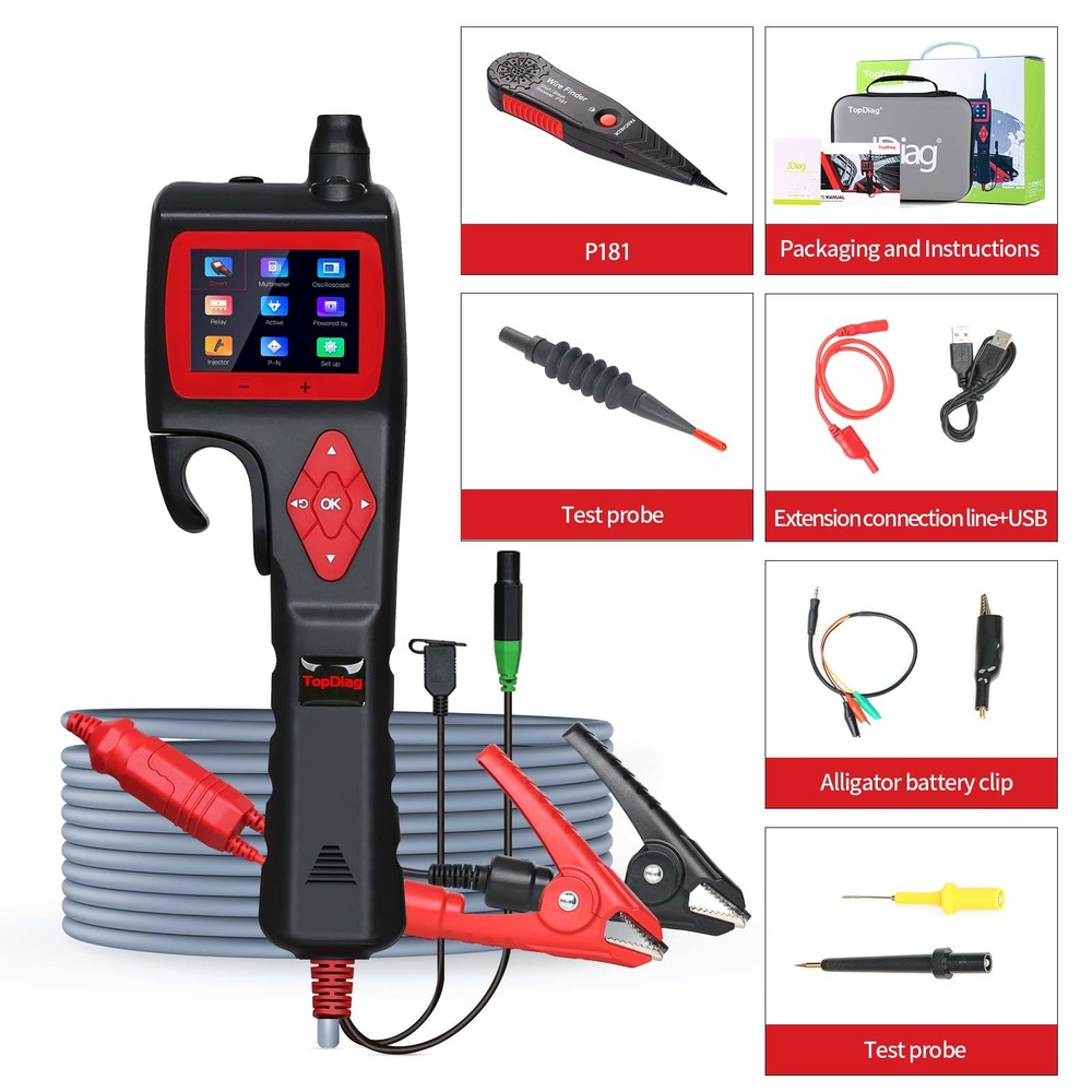 P200 SMART HOOK Powerful Oscilloscope Circuit Analyzer Tester Diagnostic tool