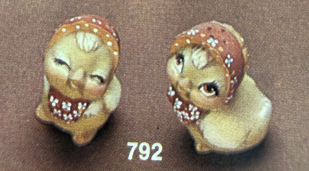 VINTAGE KIMPLE CERAMIC MOLD #792 TWO CHICKS