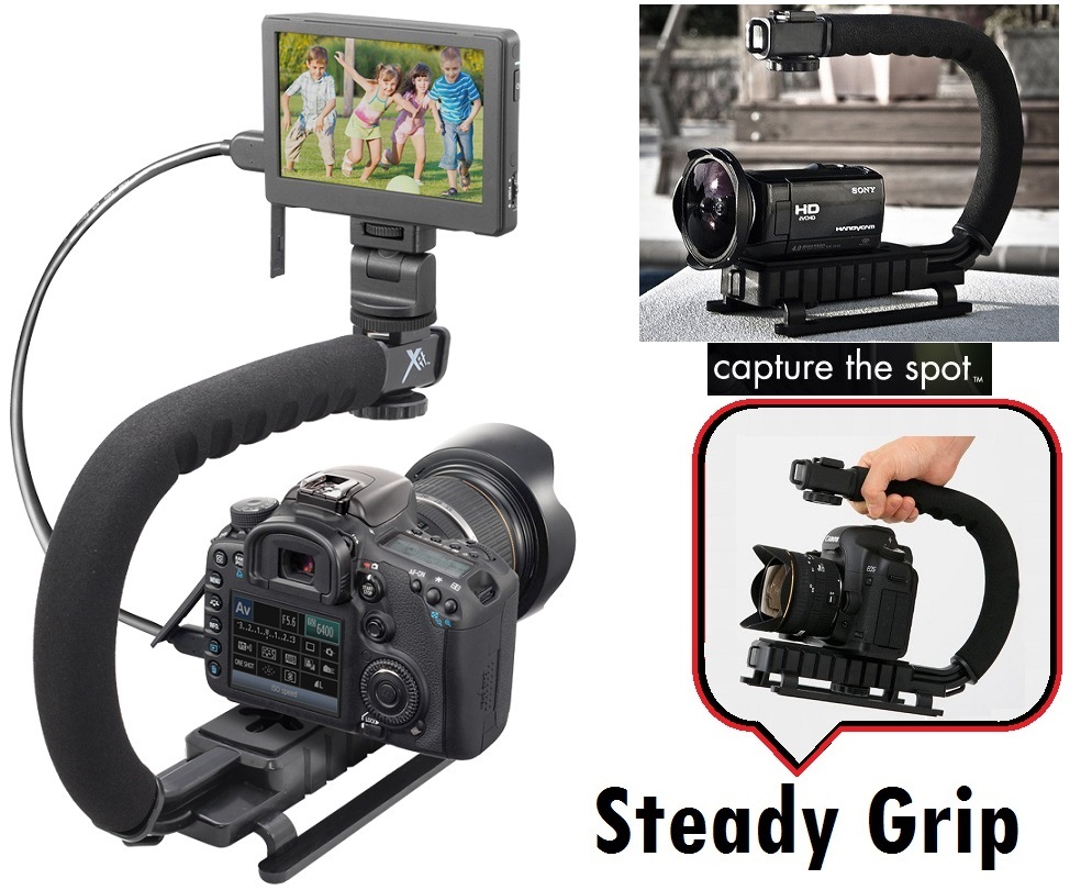 Camera Pro Grip Stabilizing Bracket Handle for Nikon D5200 D3100 D5100