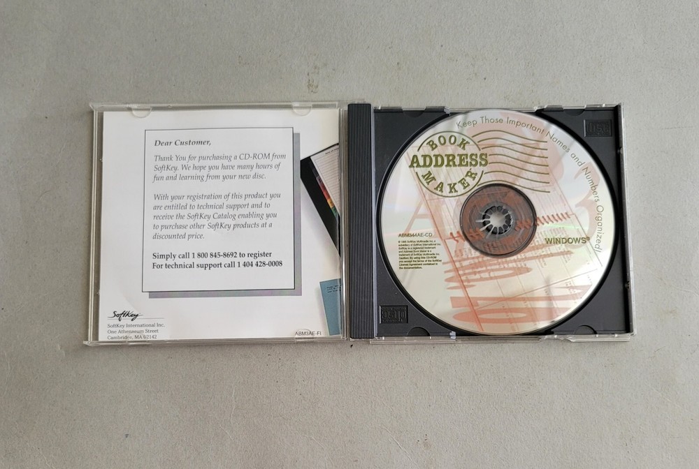 Address Book Maker For Windows (CD-ROM)
