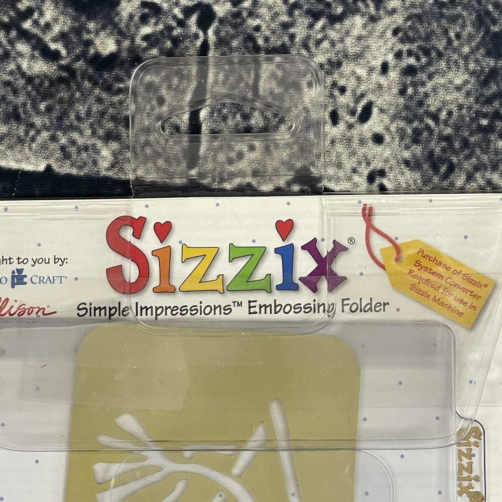 Sizzix Graduation Cap Simple Impressions Embossing Folder 2⅜x3⅜"