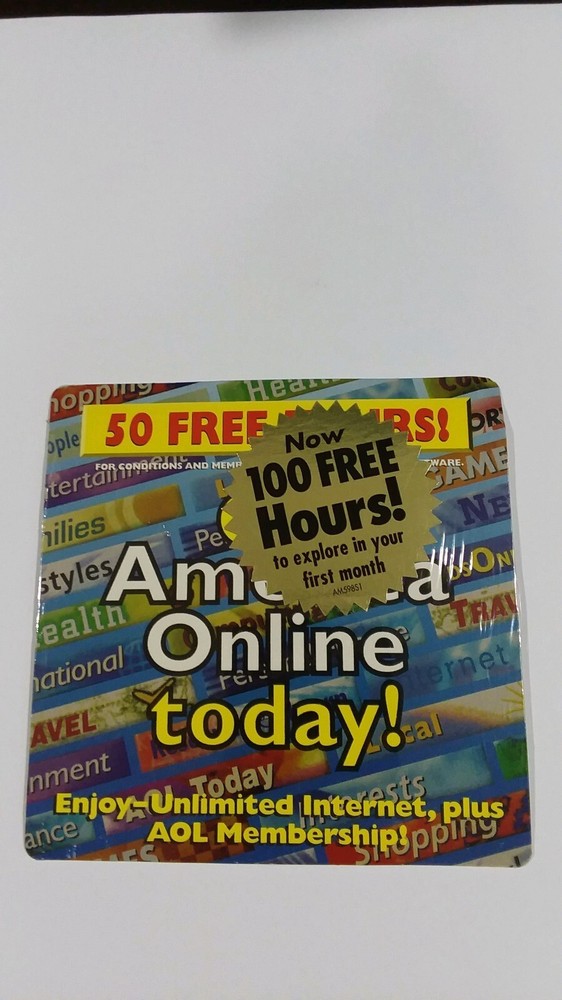America Online AOL Software CD Disk Version 3.0 Microsoft Internet Explorer