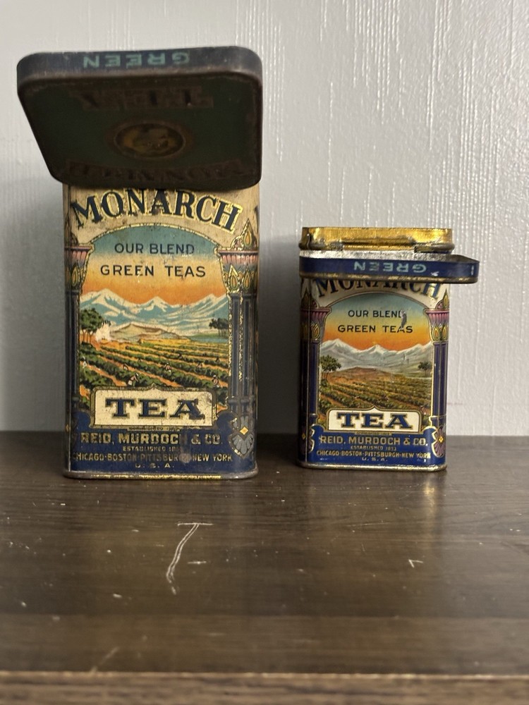 1923 Monarchs Tea Tins