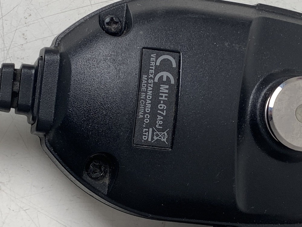 Untested - Vertex MH-67A8J Handheld Speaker Microphone