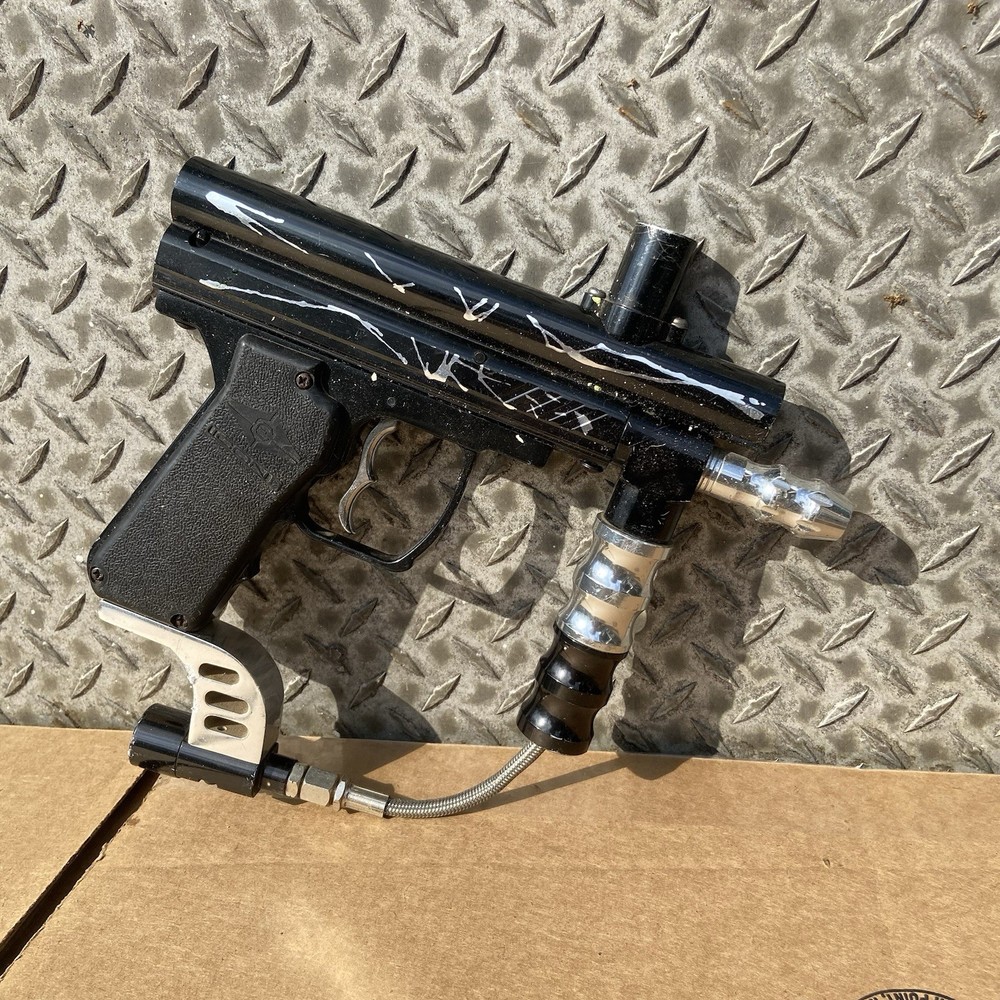 Black ICON Paintball Gun