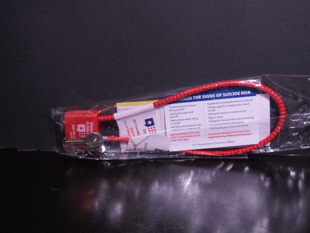 Gun Lock from Veterens Association