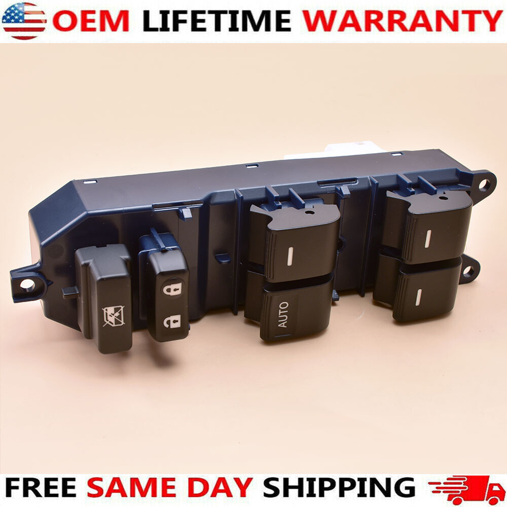 Master Electric Power Window Control Switch Driver Side Left Front For TOYOTA