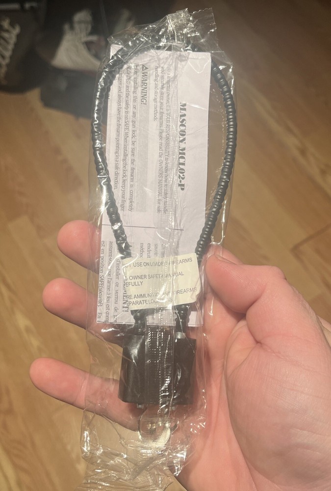 Gun Lock - Cable + Keys (NEW/ UNUSED)