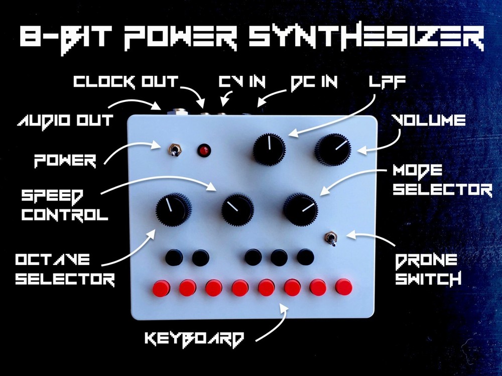8-Bit Power Synthesizer (Handmade, Rucci)