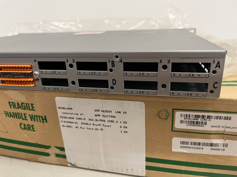 BSS Soundweb London BLU-120 Input Output Expander with BLU Link