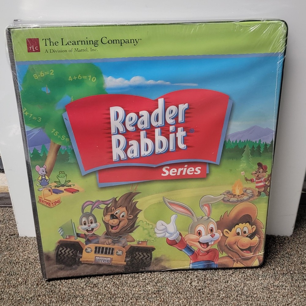 The Learning Company Reader Rabbit Series CD Lab Pack 6 User Mac Win Educational