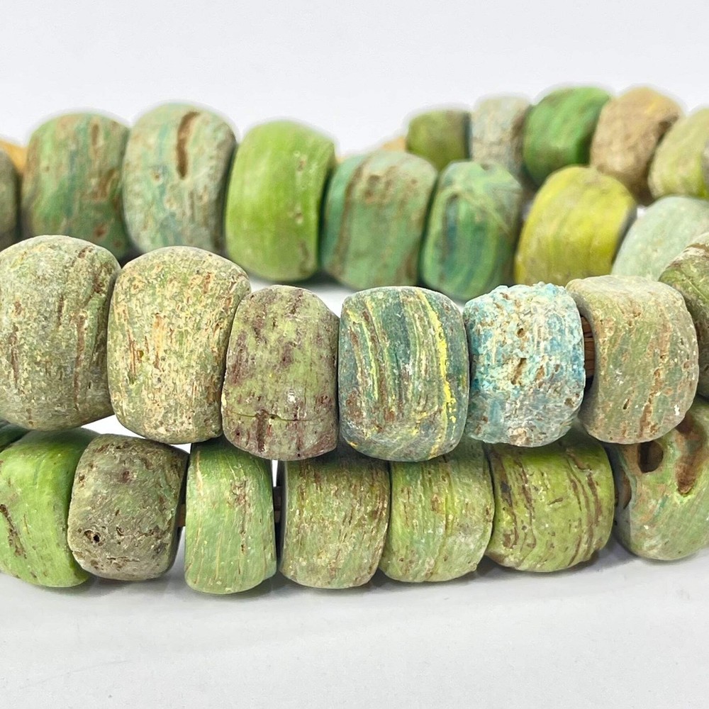 Hebron Green Trade Beads