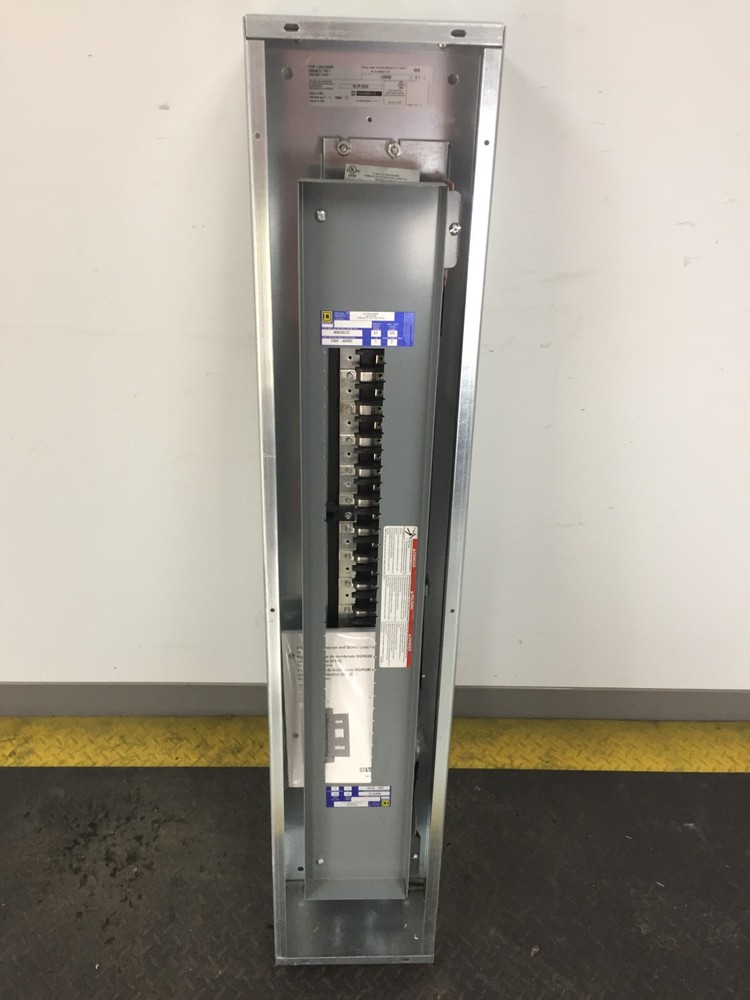 SQUARE D 225 AMP 208/120 VOLT SINGLE PHASE 30 CIRCUIT COLUMN PANEL..P-813