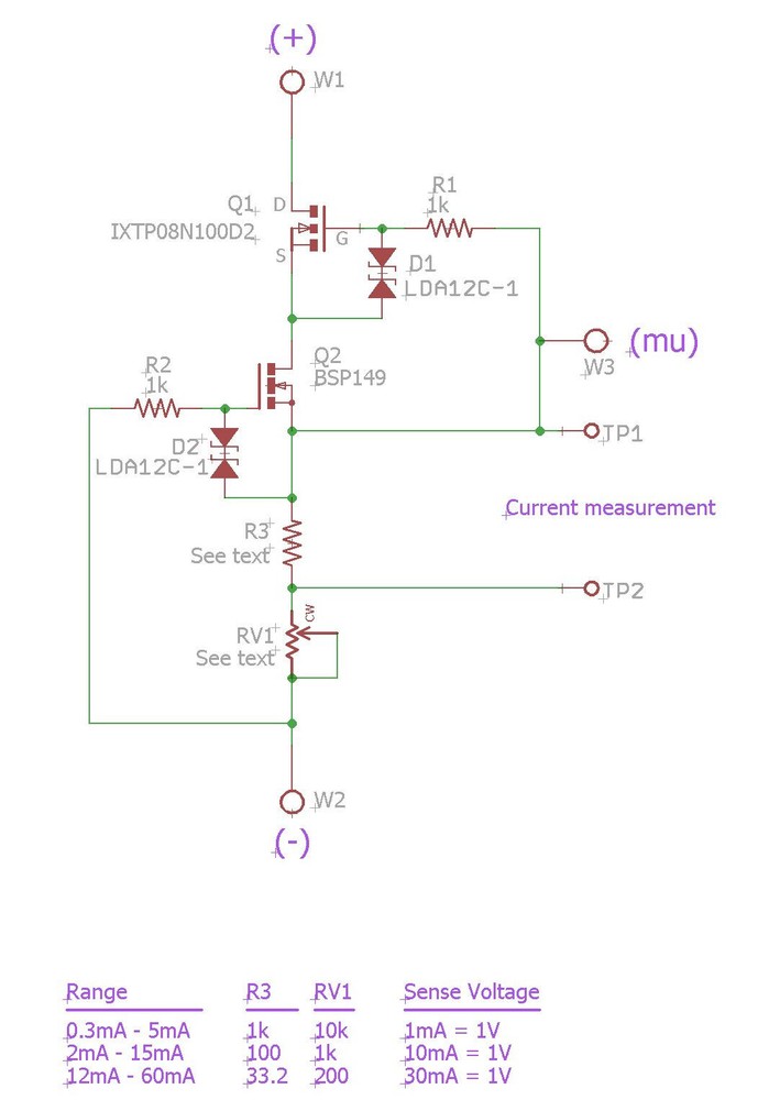 4x DIY PCB - Cascode CCS (Constant Current Source)