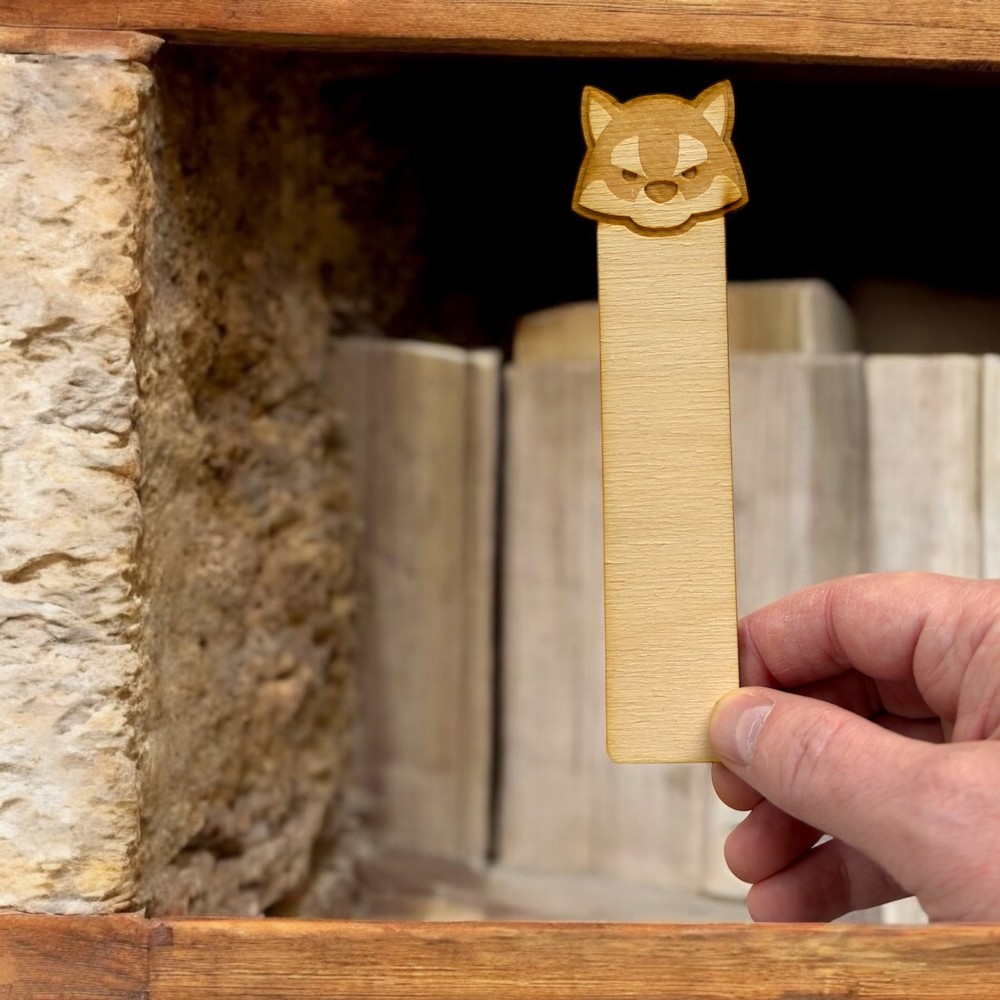 Bookmark - Cute Wolf
