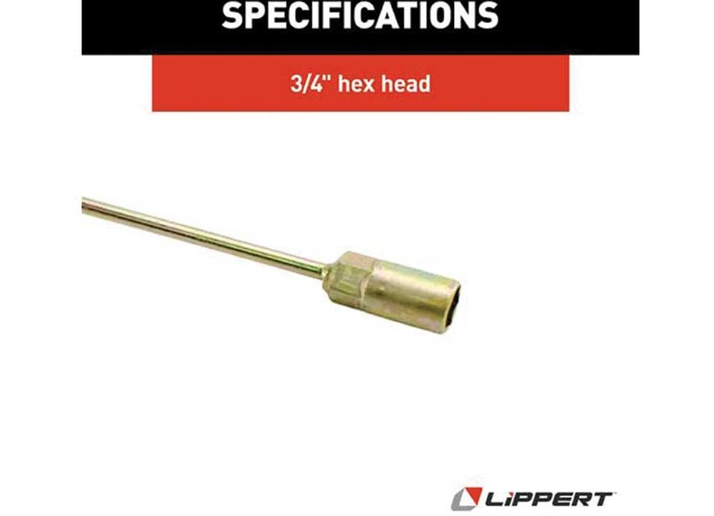 Lippert 285324 Electric Stabalizer Jack Crank Handle