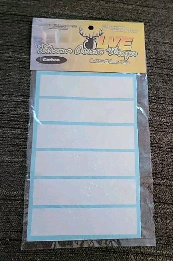 Lve Extreme Arrow Wraps 12 Pc Pack White 4 Inch