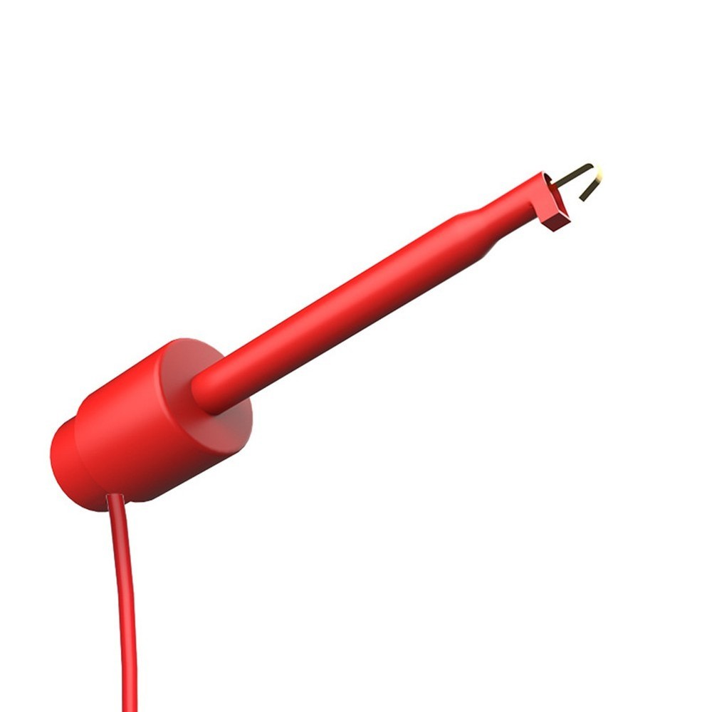 Flexible For Multimeter Testing Cables with Copper Hooks and Sockets 2PCs