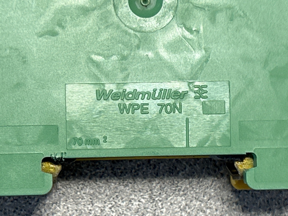 Weidmüller WPE 70N Ground Terminal Block