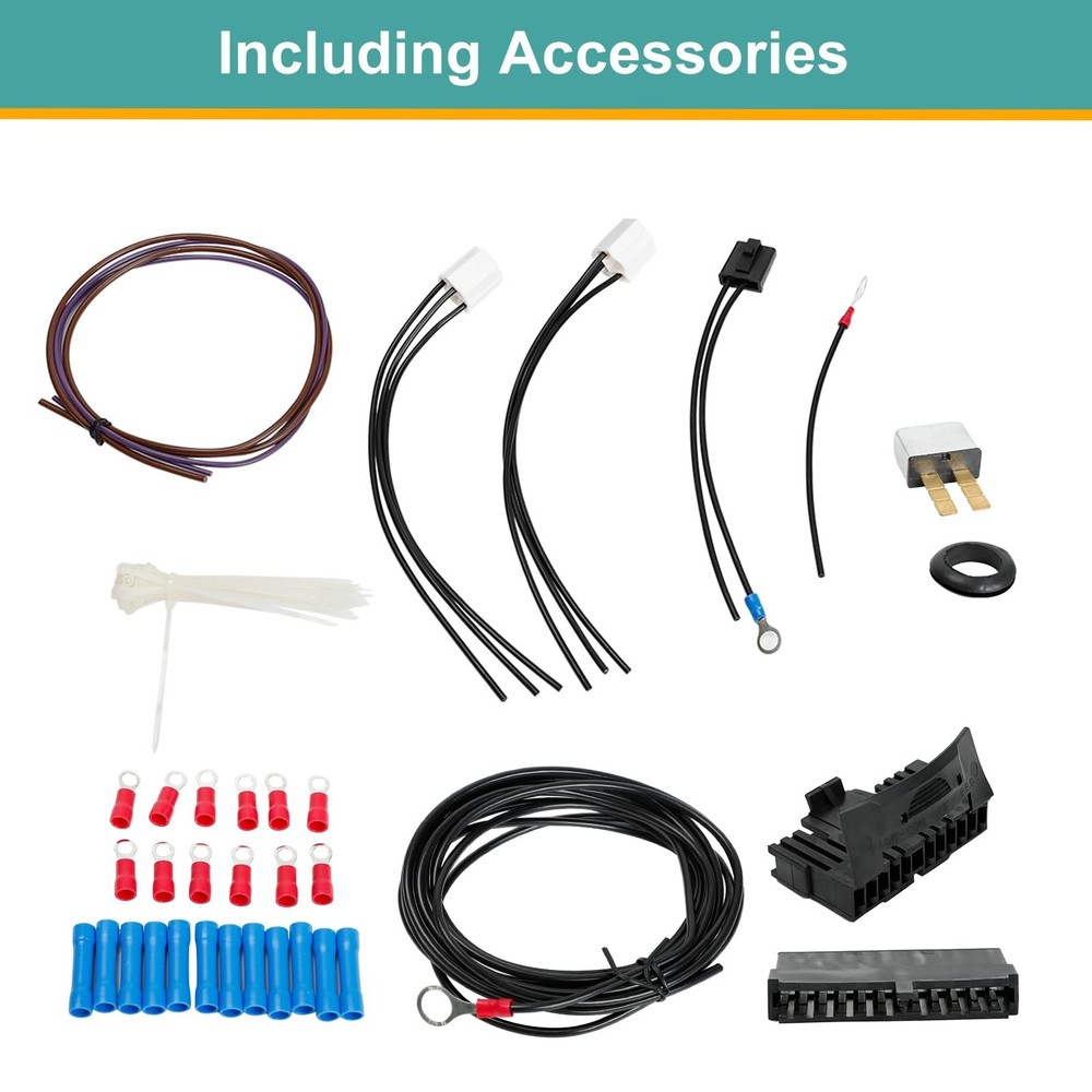 Universal Extra Long Wires 21 Circuit Wiring Harness Hotrod Kit Compatible wi...