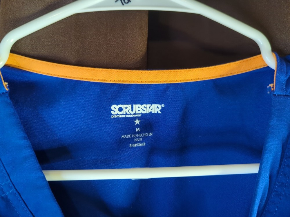 Scrubstar scrub Top Size M