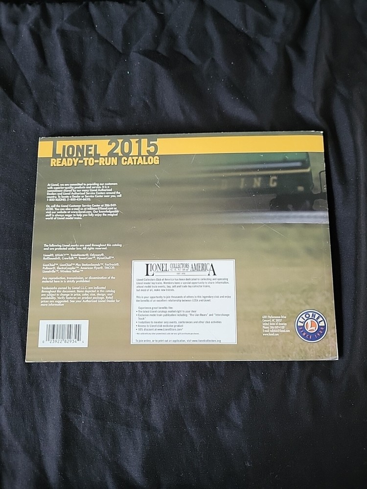 Lionel Trains 2015 Ready to Run Catalog