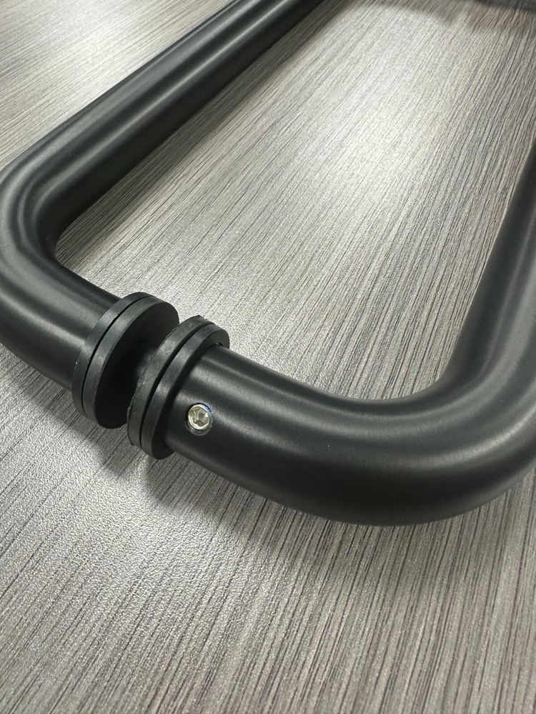 CEL 10" and 12" Solid Aluminum Straight Back to Back Pull Handles for Entry Door