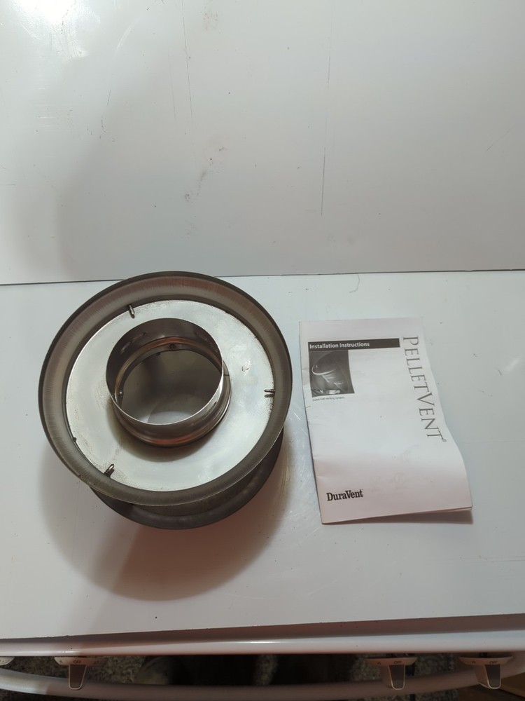 Pelletvent for Multi-Fuel 3In. Diameter Vertical Cap