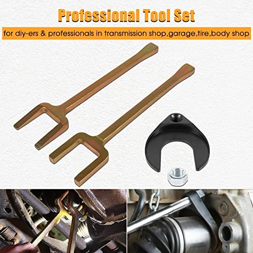 12020 Front Wheel Drive Axle Puller/Fork & Shim Tool + CV Axle Removal Tool /
