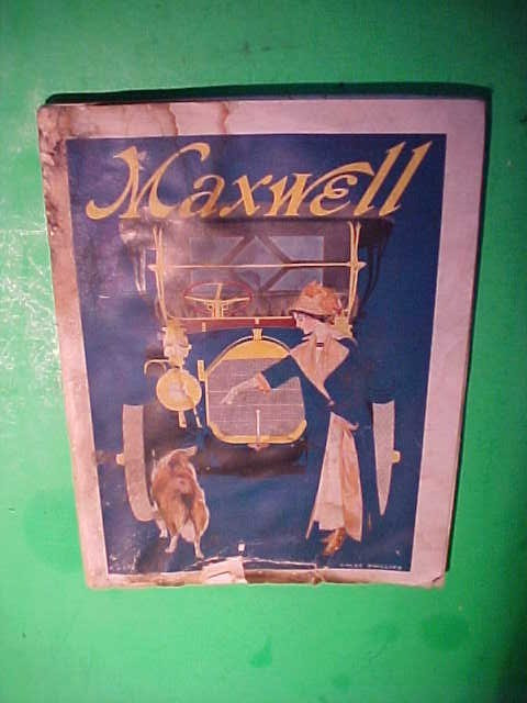 1912 Maxwell Motor Car Catalog