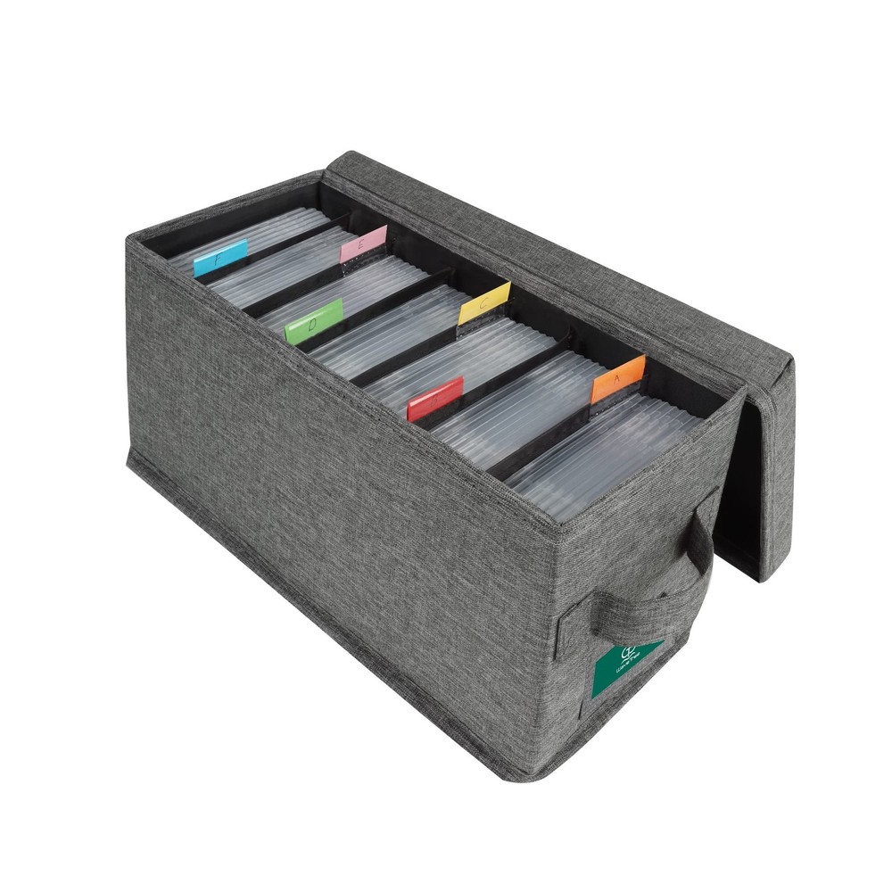 TWAVETREE CD Storage Box with Lid, Practical Case Holder Organizer ... Fast Ship